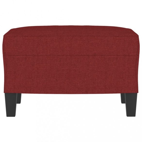 bordó szövet lábzsámoly 60 x 50 x 41 cm