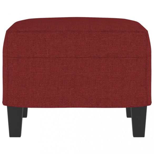 bordó szövet lábzsámoly 60 x 50 x 41 cm