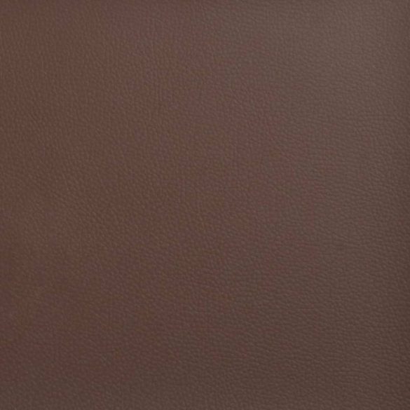 barna műbőr lábzsámoly 60 x 50 x 41 cm