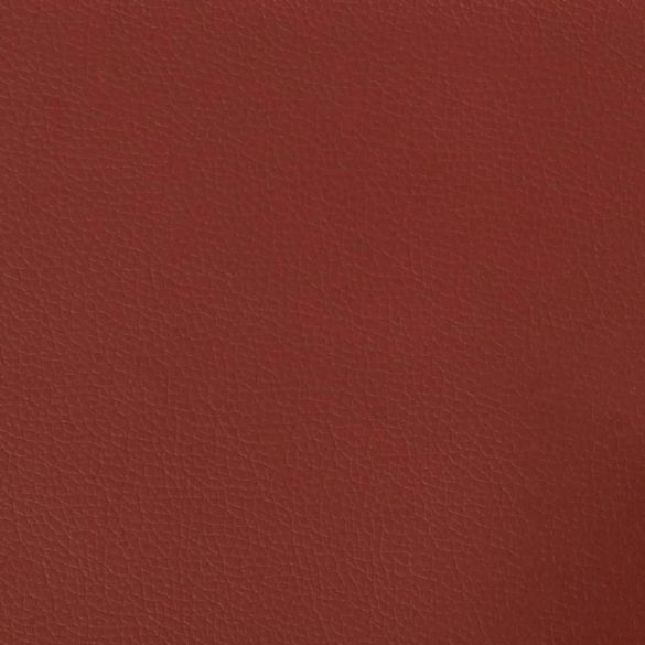 bordó műbőr lábzsámoly 60 x 50 x 41 cm