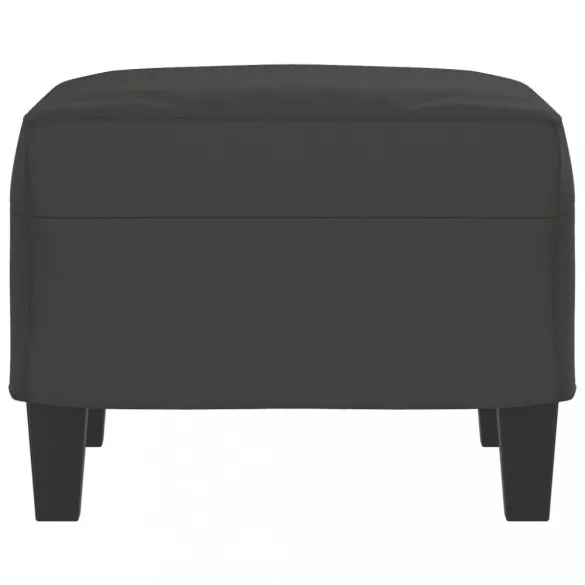 sötétszürke mikroszálas szövet lábzsámoly 60 x 50 x 41 cm