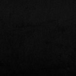 fekete mikroszálas szövet lábzsámoly 60 x 50 x 41 cm