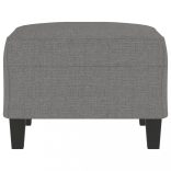 sötétszüke szövet lábzsámoly 70x55x41 cm