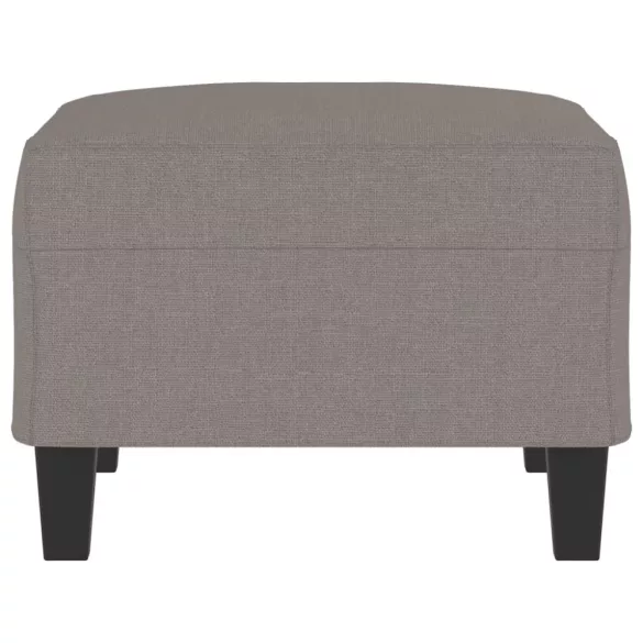 tópszínű szövet lábzsámoly 70 x 55 x 41 cm