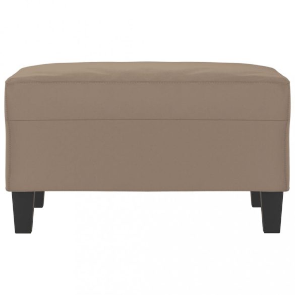 tópszínű mikroszálas szövet lábzsámoly 70 x 55 x 41 cm