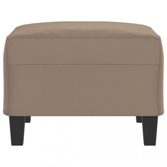 tópszínű mikroszálas szövet lábzsámoly 70 x 55 x 41 cm