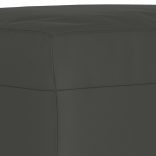 sötétszürke mikroszálas szövet lábzsámoly 70 x 55 x 41 cm