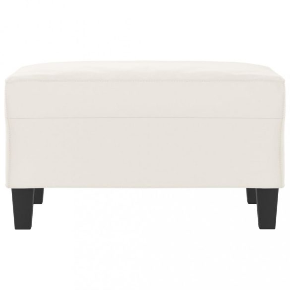 bézs mikroszálas szövet lábzsámoly 70 x 55 x 41 cm