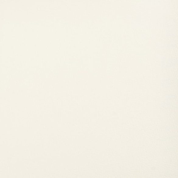 2 db krémszínű műbőr díszpárna 40 x 40 cm