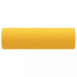 2 db világossárga szövet díszpárna Ø15x50 cm