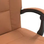 barna műbőr dönthető irodaszék