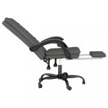 sötétszürke szövet dönthető irodaszék