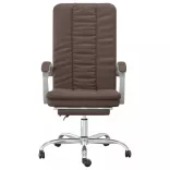 barna műbőr dönthető irodaszék