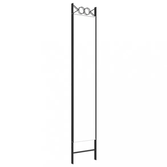 3-paneles fehér szövetparaván 120 x 220 cm