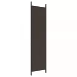 3 paneles barna szövet paraván 150 x 200 cm