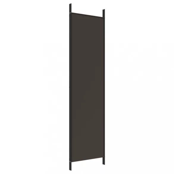 3 paneles barna szövet paraván 150 x 200 cm