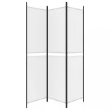 fehér 3 paneles szövetparaván 300x180 cm