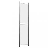 4 paneles fehér szövet térelválasztó 200x220 cm