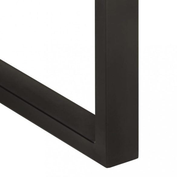 tömör akácfa étkezőasztal 110 x 50 x 76 cm