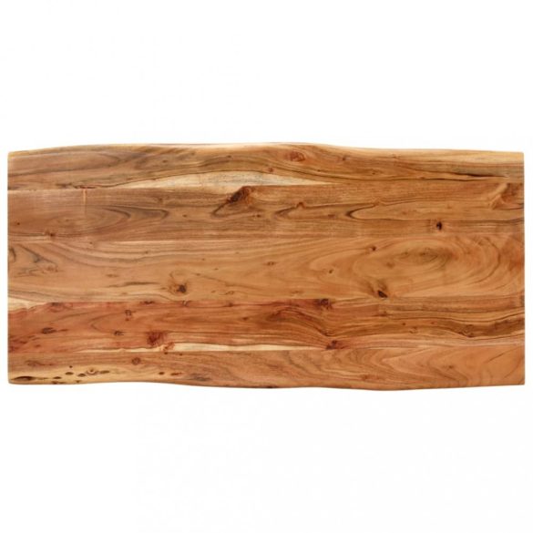 tömör akácfa étkezőasztal 110 x 50 x 76 cm