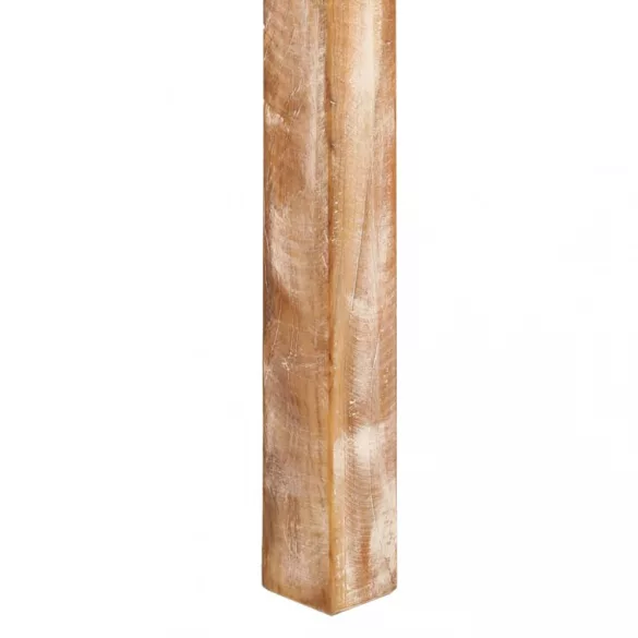 tömör újrahasznosított fa étkezőasztal 110 x 55 x 76 cm