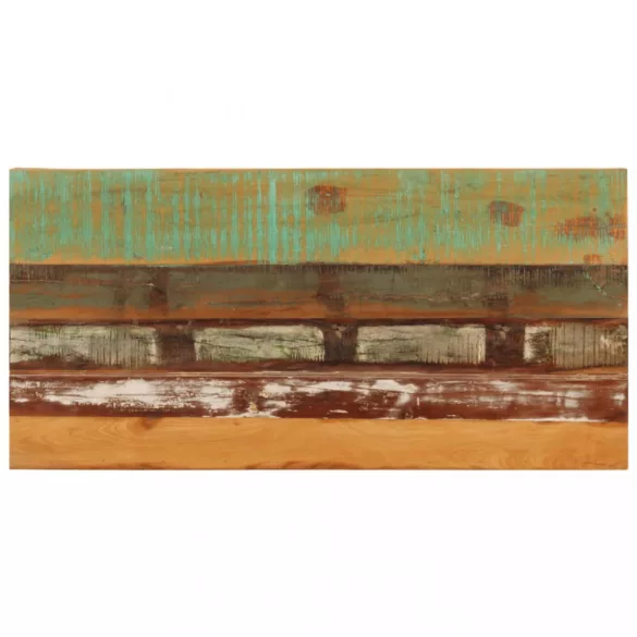 tömör újrahasznosított fa bárasztal 112 x 55 x 108 cm