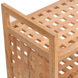 tömör diófa cipőállvány fiókkal 70 x 27 x 81 cm