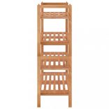 2 db tömör diófa cipőállvány 69 x 27 x 41 cm