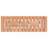 tömör diófa fali akasztó 42 x 8,5 x 14 cm