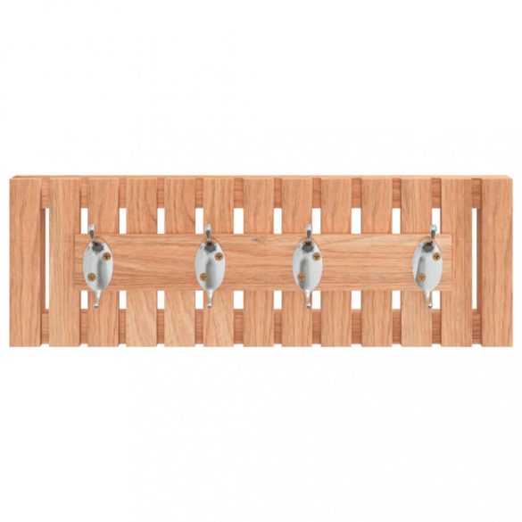tömör diófa fali akasztó 42 x 8,5 x 14 cm