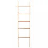 viaXL tömör diófa törülközőlétra 170 cm