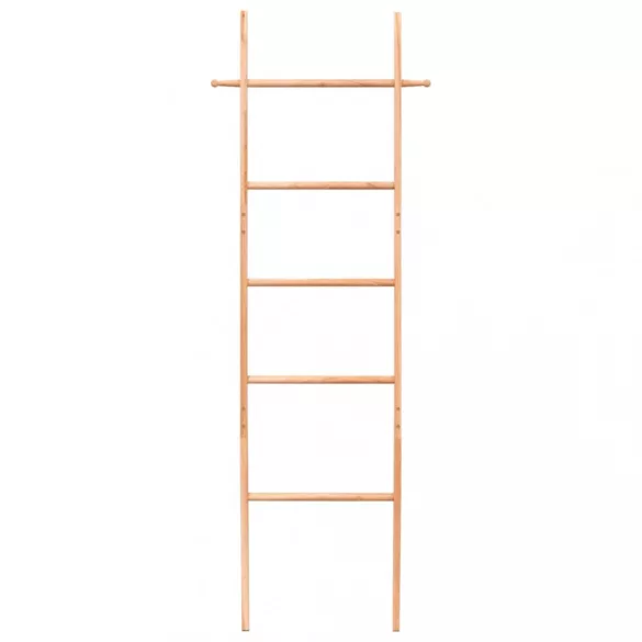 viaXL tömör diófa törülközőlétra 170 cm