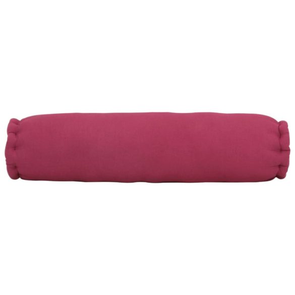 7 részes rózsaszín szövet díszpárnaszett