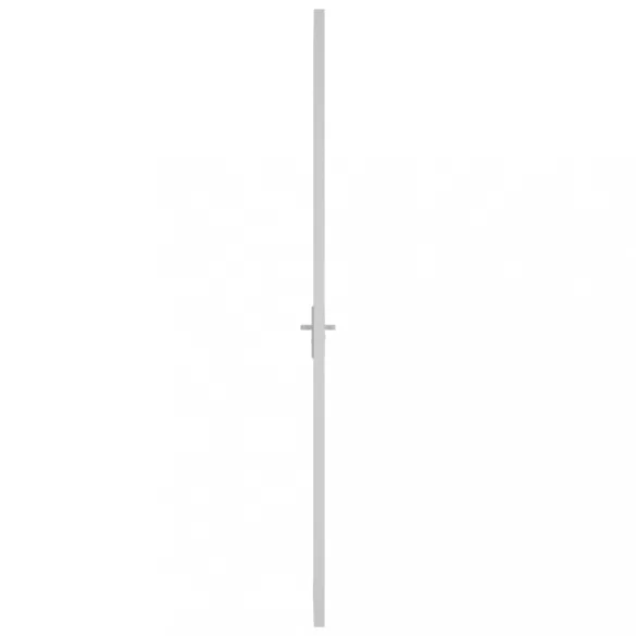 fehér matt üveg és alumínium beltéri ajtó 83 x 201,5 cm