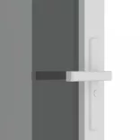 fehér ESG üveg és alumínium beltéri ajtó 83 x 201,5 cm