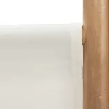 4 paneles összecsukható bambusz és vászon térelválasztó 160 cm