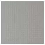 szürke szövet súlyozott takaró 200 x 200 cm 13 kg