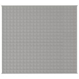 szürke szövet súlyozott takaró 200 x 225 cm 9 kg