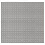 szürke szövet súlyozott takaró 220 x 235 cm 15 kg