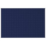 kék szövet súlyozott takaró 120 x 180 cm 9 kg