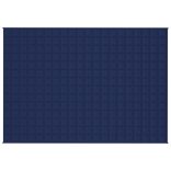 kék szövet súlyozott takaró 138 x 200 cm 6 kg