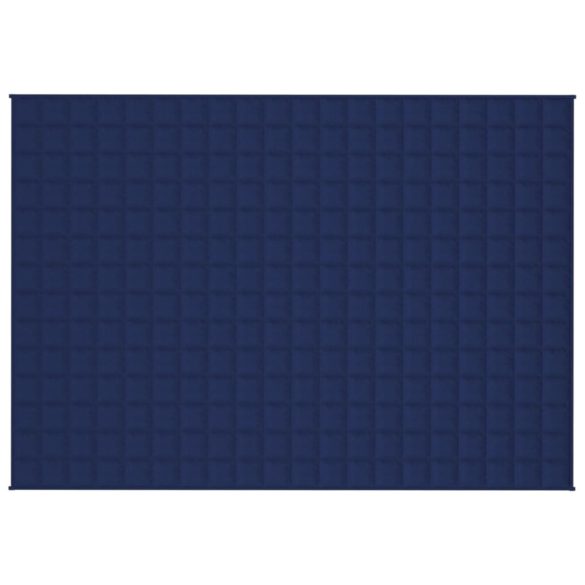 kék szövet súlyozott takaró 138 x 200 cm 6 kg