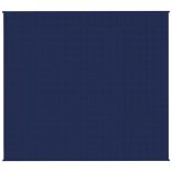 kék szövet súlyozott takaró 200 x 225 cm 9 kg