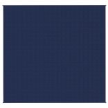 kék szövet súlyozott takaró 220 x 235 cm 11 kg