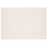 világos krémszínű szövet súlyozott takaró 138 x 200 cm 6 kg