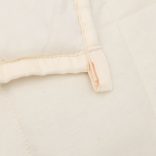 világos krémszínű szövet súlyozott takaró 138 x 200 cm 10 kg