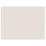 világos krémszínű szövet súlyozott takaró 150 x 200 cm 11 kg