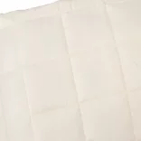 világos krémszínű szövet súlyozott takaró 150 x 200 cm 11 kg