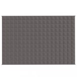 szürke szövet súlyozott takaró 120 x 180 cm 5 kg