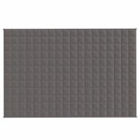 szürke szövet súlyozott takaró 120 x 180 cm 9 kg